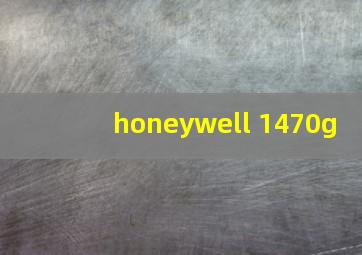 honeywell 1470g